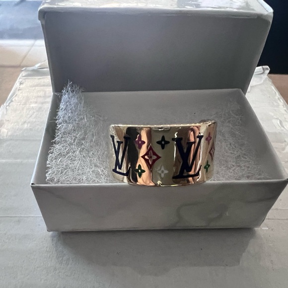 14K GOLD RING SIZE 7.5 π - Picture 3 of 7